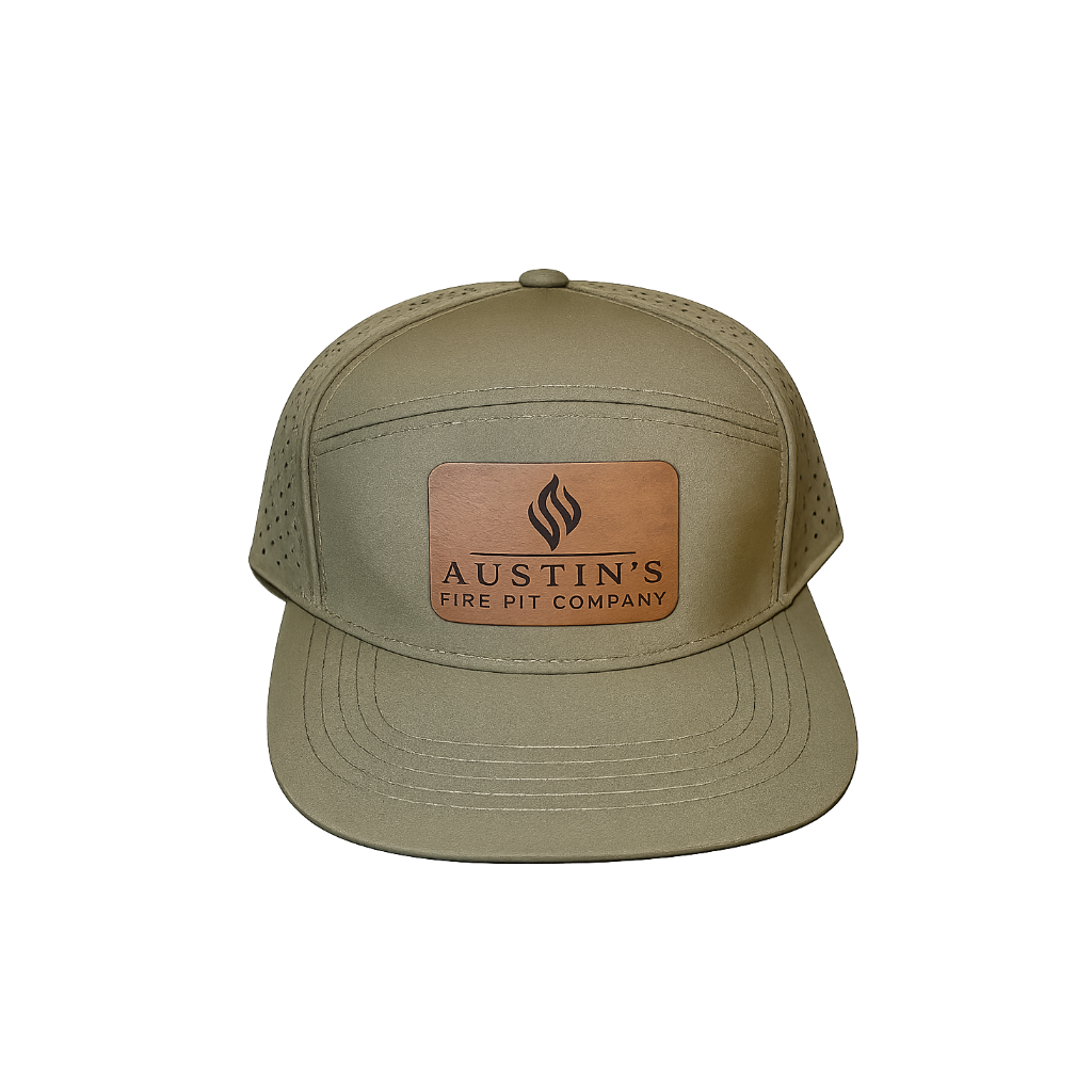 Austin’s Fire Pit Company Performance Flat Brim Hat
