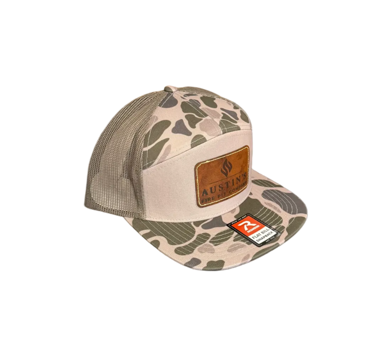 Austin’s Fire Pit Company Marsh Camo Performance Hat