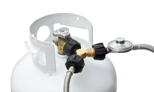 12-ft Propane Extension Hose & Y-Splitter Package